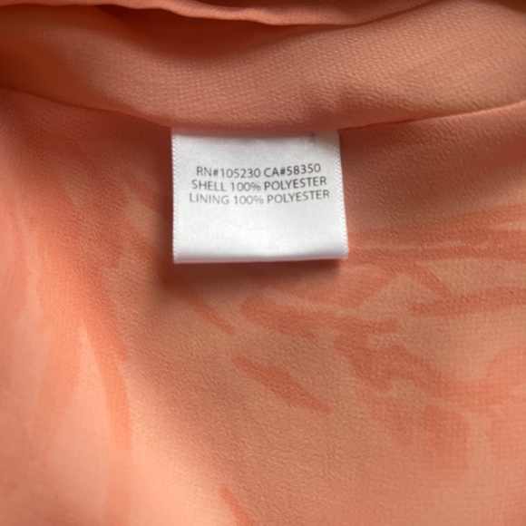 JOIE Floral Bow Detail Printed Short Sleeve V Neck A-line Hi-Lo Cocktail Dress - Picture 15 of 15